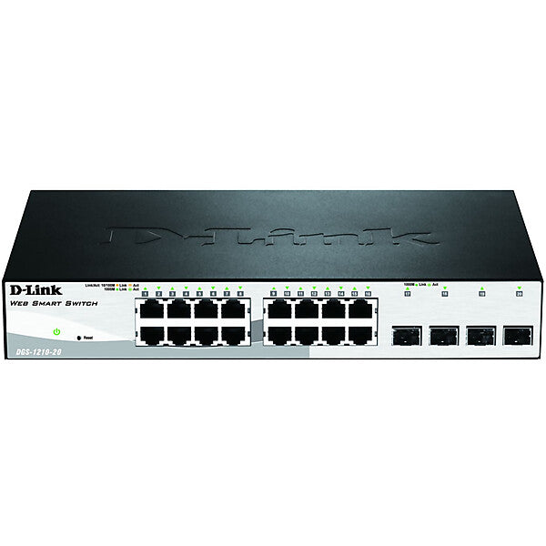 D-Link 20-Port Gigabit Switch Layer 2 managed DGS-1210-20/E